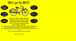 Desktop Screenshot of bicyclebill.com