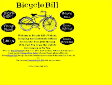 Tablet Screenshot of bicyclebill.com